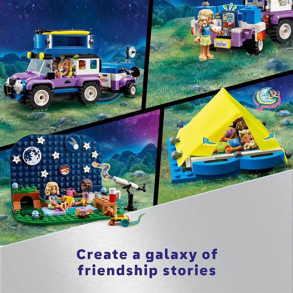 LEGO FRIENDS VEHÍCULO DE CAMPING CON TELESCOPIO, PERRO Y 2 MINIMUÑECAS - 3