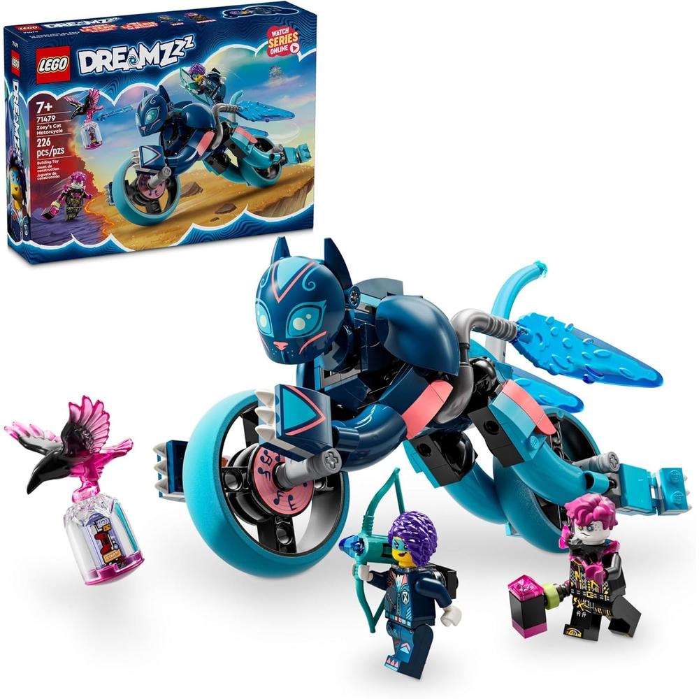 LEGO DREAMZZZ MOTO DE ZOEY EL GATO CON 2 MINIFIGURAS - 1