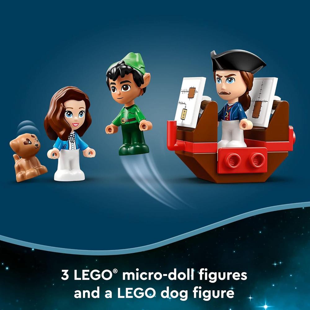 LEGO DISNEY PETER PAN AVENTURA DEL LIBRO SET PORTÁTIL CON BARCO PIRATA - 6