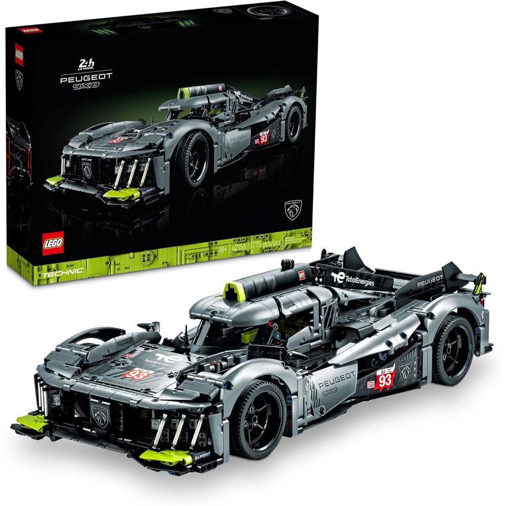 LEGO TECHNIC PEUGEOT 9X8 24H LE MANS SET DE COCHE DE CARRERAS COLECCIONABLE - 1