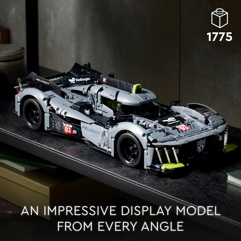 LEGO TECHNIC PEUGEOT 9X8 24H LE MANS SET DE COCHE DE CARRERAS COLECCIONABLE - 6