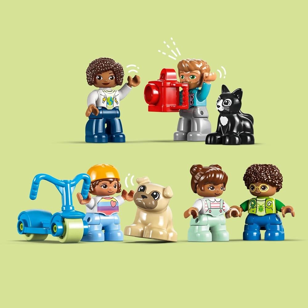 LEGO DUPLO TOWN 3 EN 1 CASA FAMILIAR SET EDUCATIVO STEM PARA NIÑOS PEQUEÑOS - 4