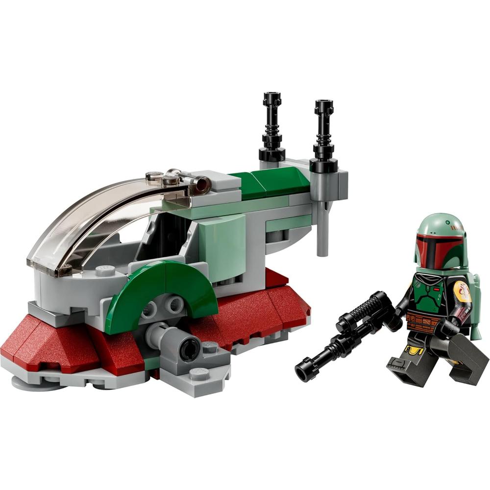 LEGO STAR WARS MICROFIGHTER DE BOBA FETT SET DE NAVE CON LANZADORES DE PROYECTILES - 5