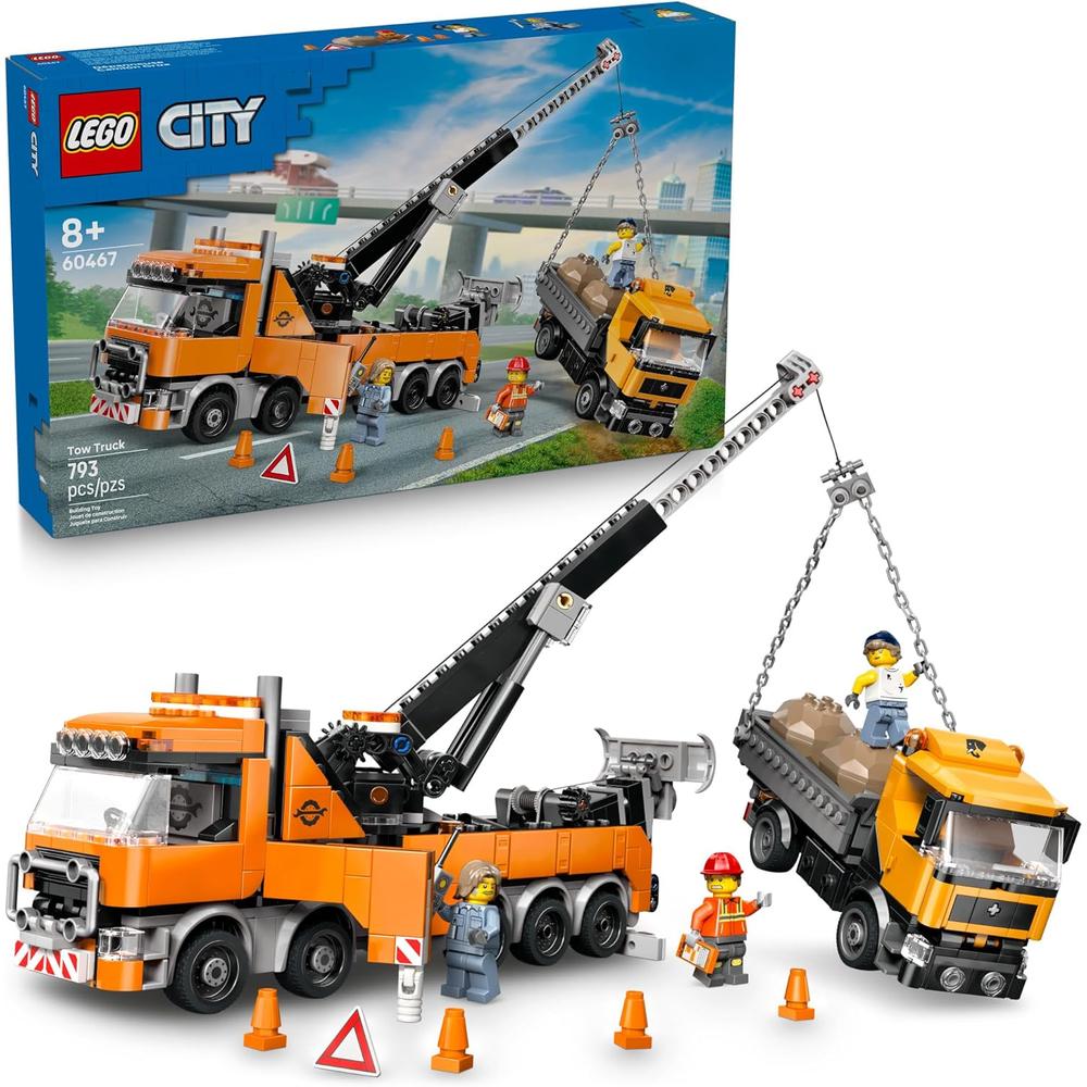 CAMIÓN GRÚA DE RESCATE DE GRAN TONELAJE LEGO CITY, SET DE CONSTRUCCIÓN Y SIMULACIÓN - 1