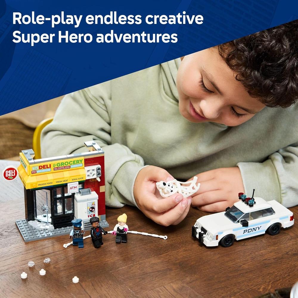 LEGO MARVEL SPIDER-VERSE MILES MORALES VS. SPOT, INCLUYE 4 MINIFIGURAS - 5