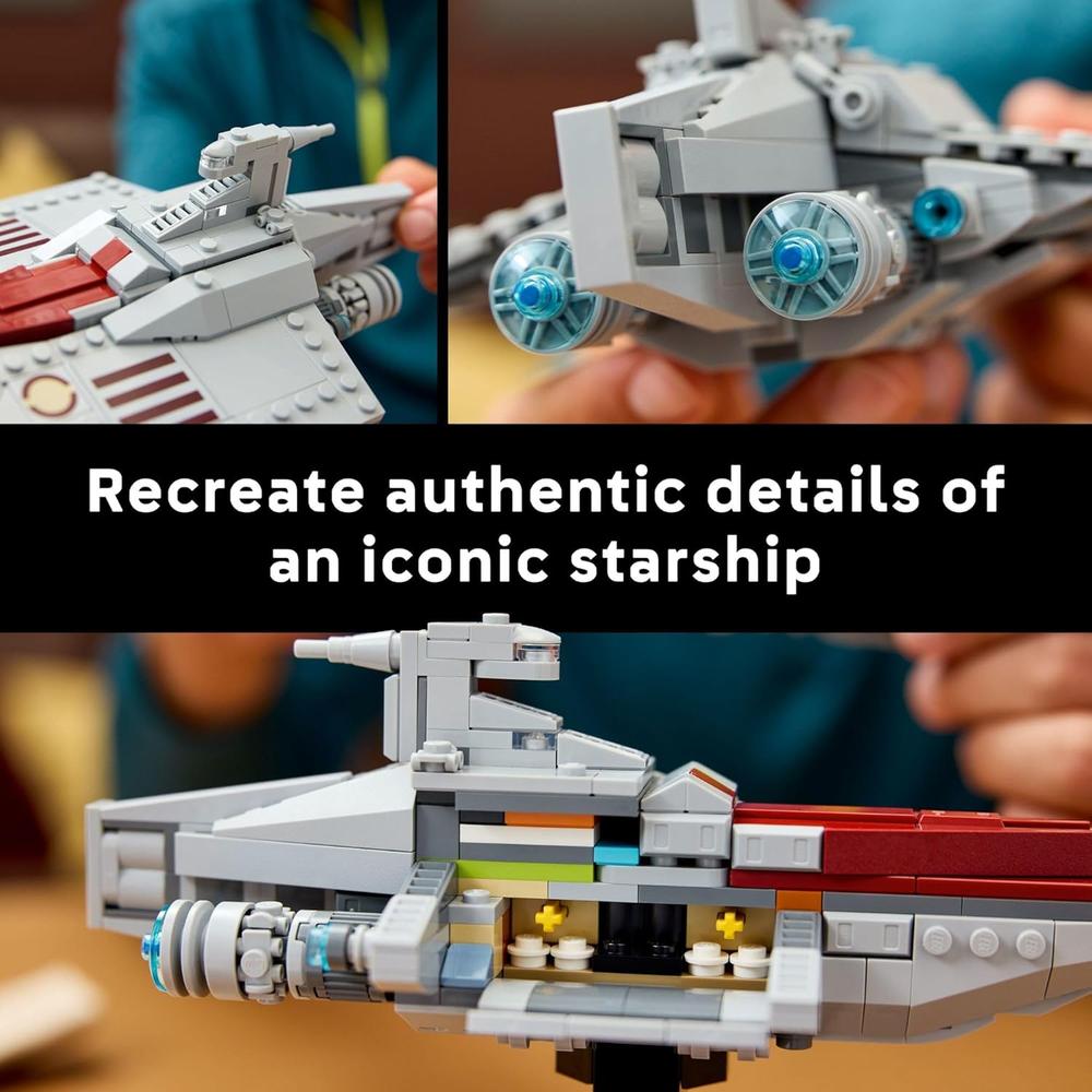 LEGO STAR WARS EL ATAQUE DE LOS CLONES, NAVE ACCLAMATOR PARA ADULTOS COLECCIONABLE - 4