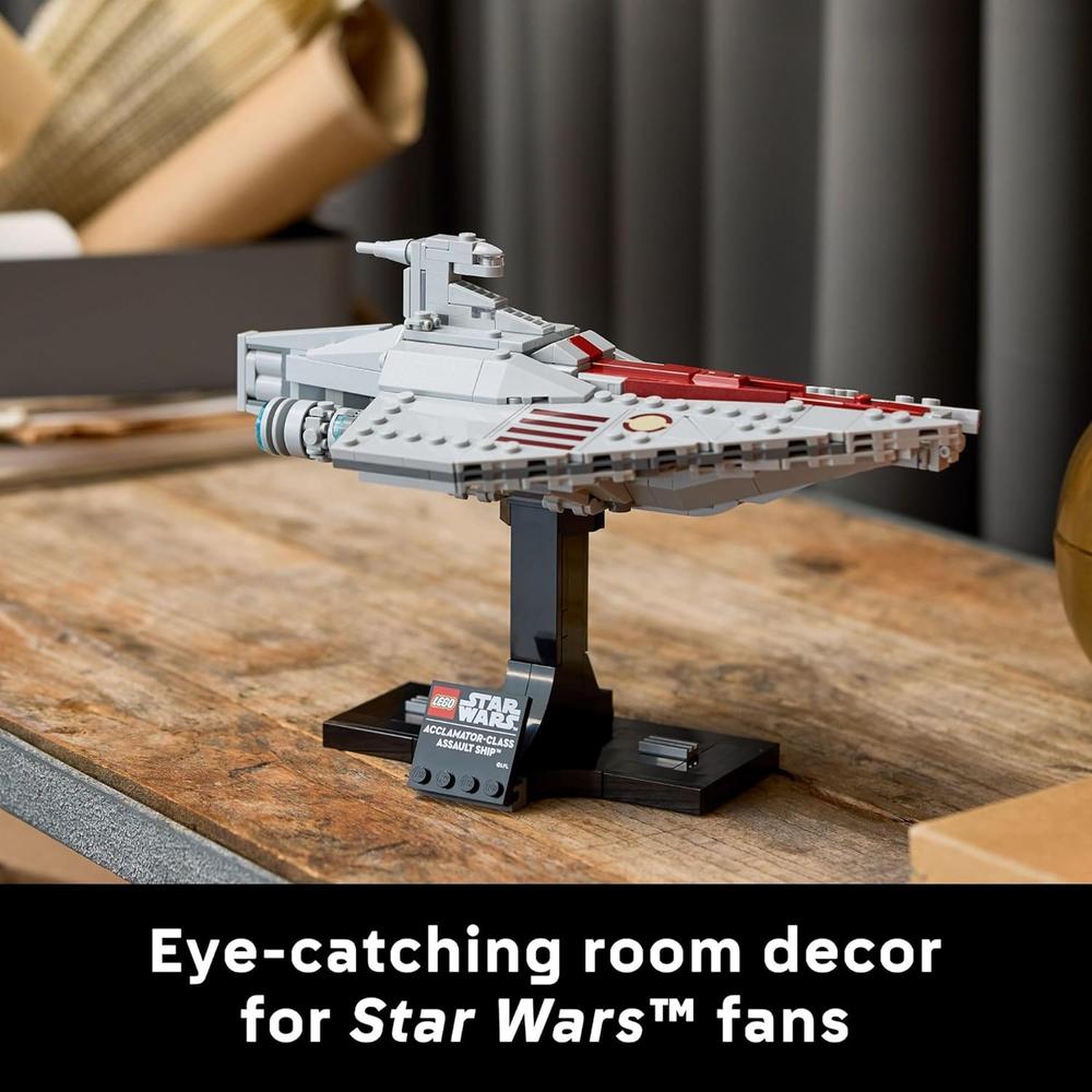 LEGO STAR WARS EL ATAQUE DE LOS CLONES, NAVE ACCLAMATOR PARA ADULTOS COLECCIONABLE - 6