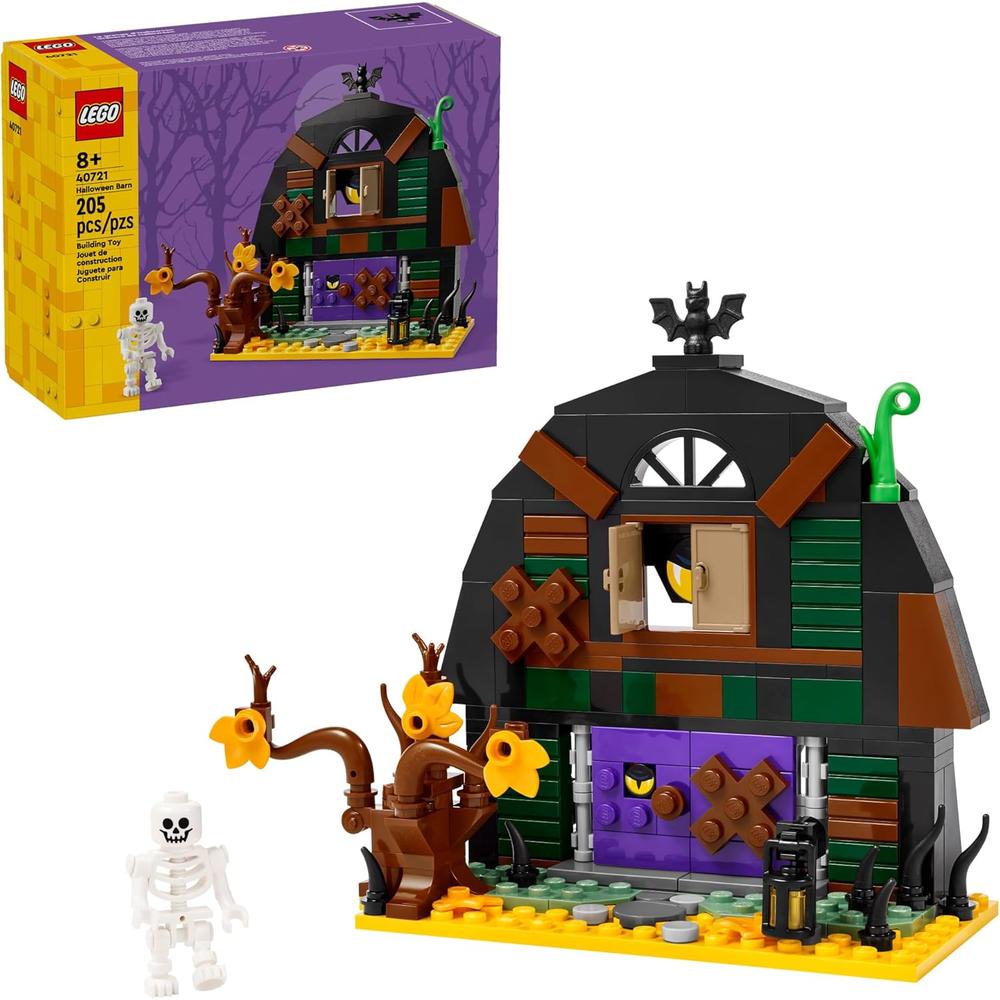LEGO GRANERO DE HALLOWEEN, JUGUETE DE CONSTRUCCIÓN Y DECORACIÓN PARA NIÑOS - 1