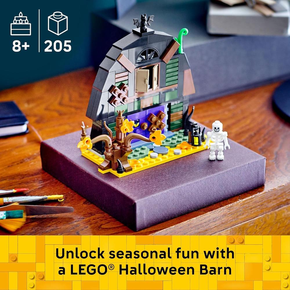 LEGO GRANERO DE HALLOWEEN, JUGUETE DE CONSTRUCCIÓN Y DECORACIÓN PARA NIÑOS - 2