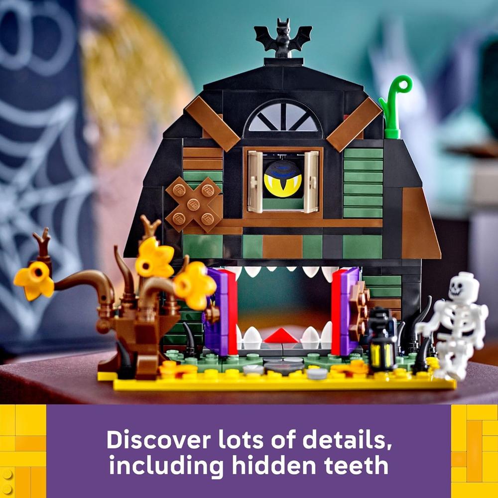 LEGO GRANERO DE HALLOWEEN, JUGUETE DE CONSTRUCCIÓN Y DECORACIÓN PARA NIÑOS - 4