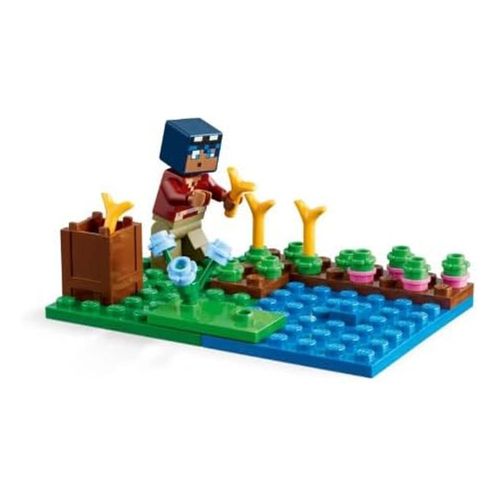 LEGO MINECRAFT CASA DE LA RANA CON ANIMALES Y FIGURAS DE CRIATURAS - 4