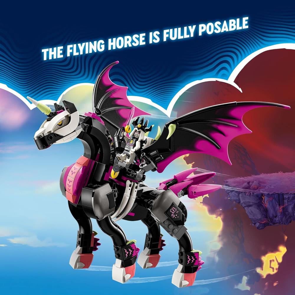 LEGO DREAMZZZ PEGASO CABALLO VOLADOR SET DE CONSTRUCCIÓN CON 3 MINIFIGURAS - 5
