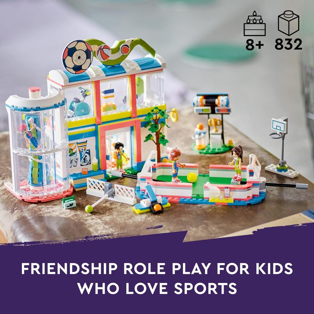 LEGO FRIENDS CENTRO DEPORTIVO SET DE CONSTRUCCIÓN CON FÚTBOL, BALONCESTO Y TENIS - 2
