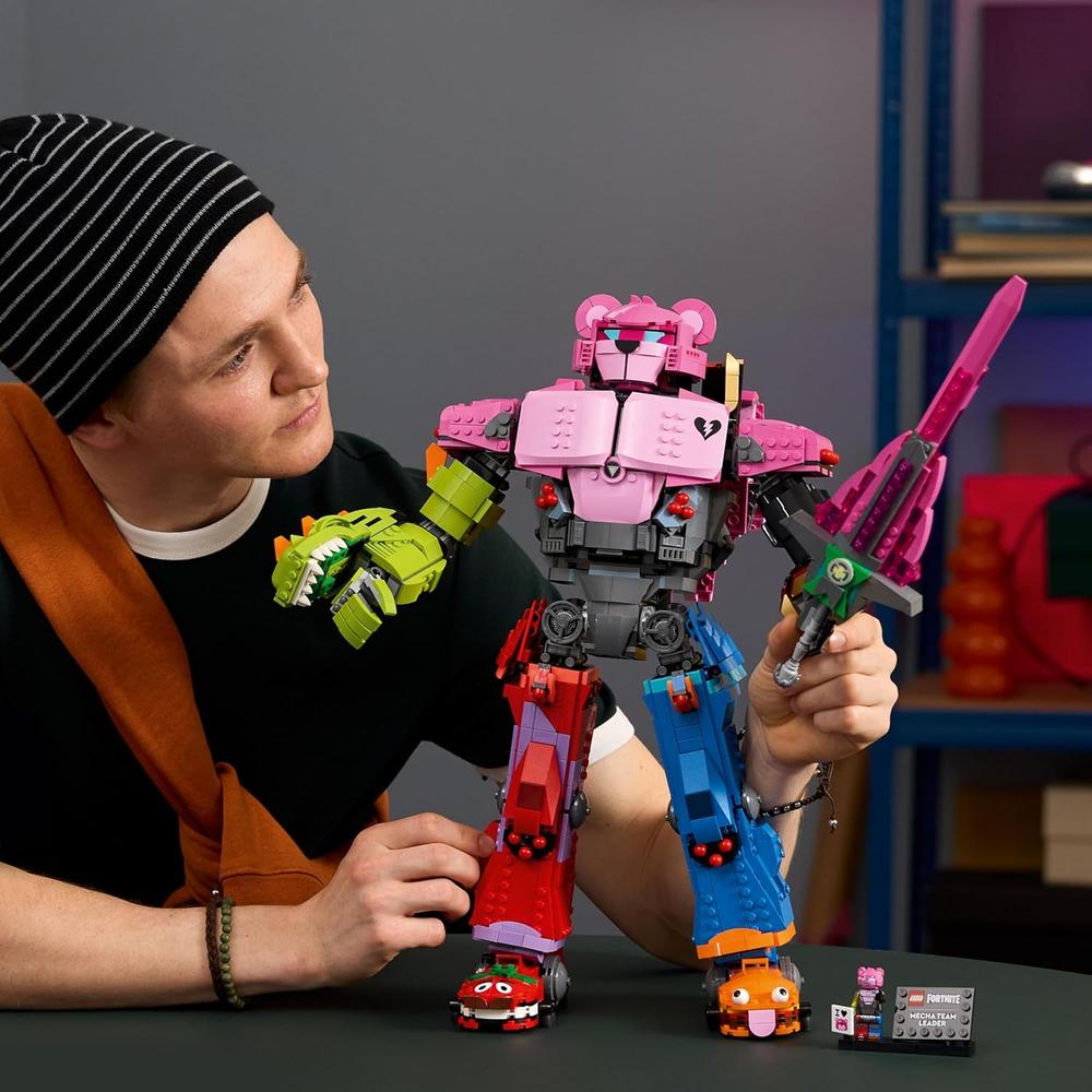 LEGO FORTNITE MECHA LÍDER DEL EQUIPO, SET DE CONSTRUCCIÓN COLECCIONABLE PARA FANS - 3
