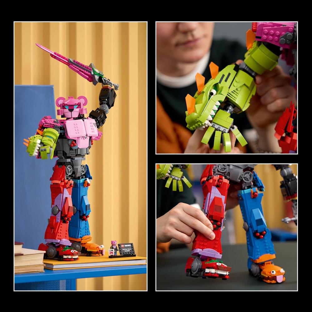 LEGO FORTNITE MECHA LÍDER DEL EQUIPO, SET DE CONSTRUCCIÓN COLECCIONABLE PARA FANS - 4