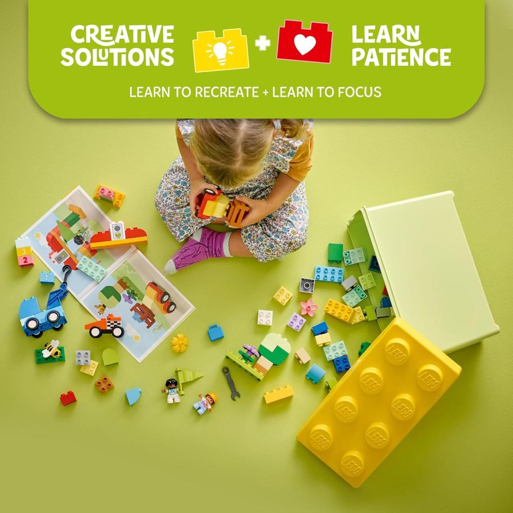 LEGO DUPLO COCHES Y CAMIONES CLÁSICOS, JUGUETES EDUCATIVOS STEM - 3