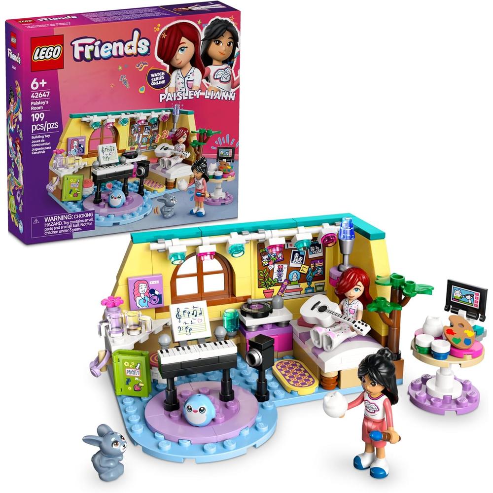 LEGO FRIENDS HABITACIÓN DE PAISLEY, SET DE CONSTRUCCIÓN - 1