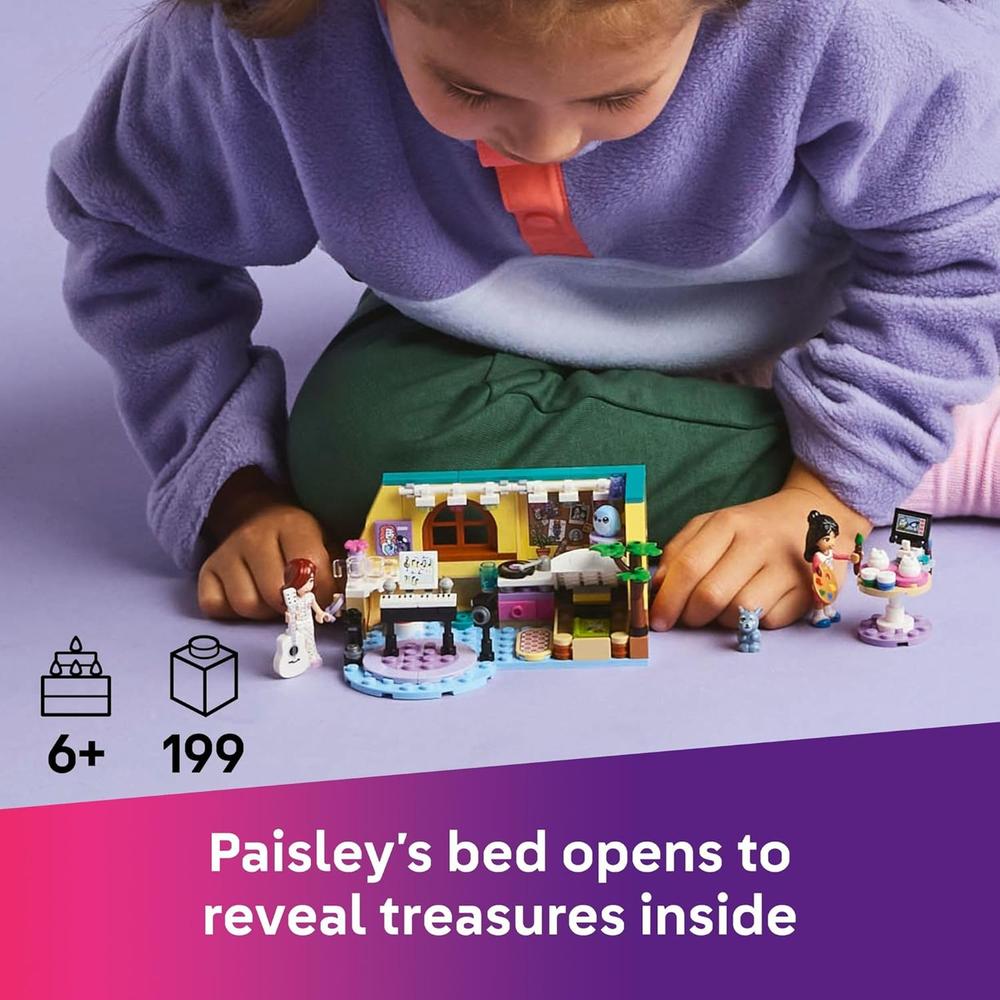 LEGO FRIENDS HABITACIÓN DE PAISLEY, SET DE CONSTRUCCIÓN - 2