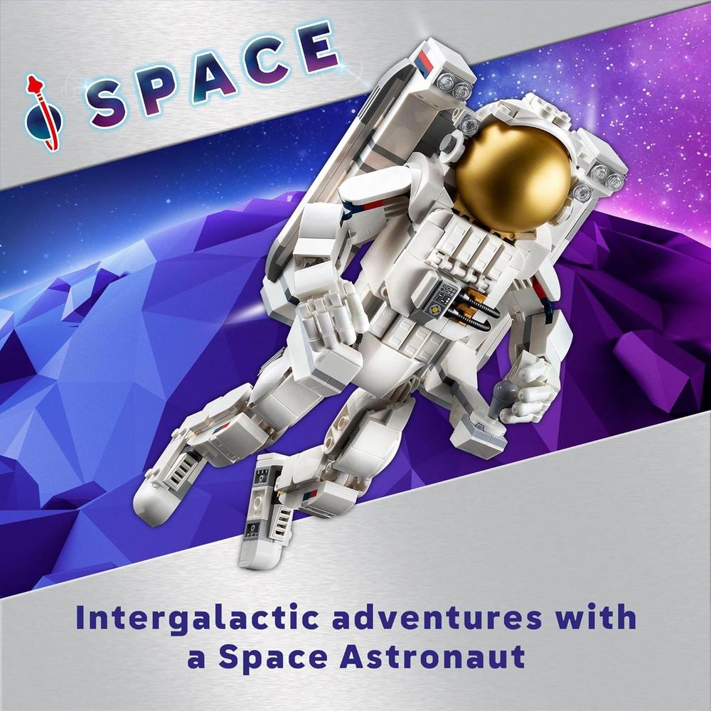 LEGO CREATOR 3 EN 1 ASTRONAUTA ESPACIAL QUE SE TRANSFORMA EN PERRO Y AVIÓN - 2