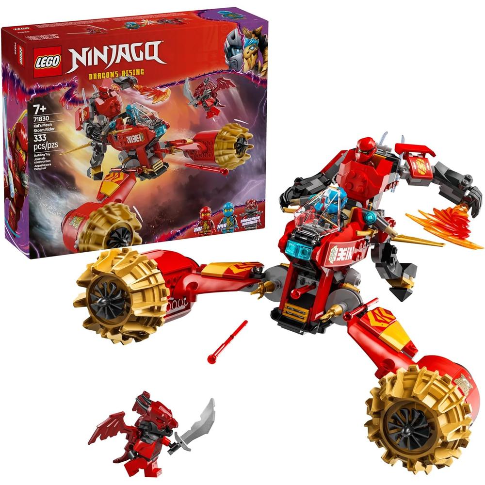 LEGO NINJAGO MECH STORM RIDER DE KAI, FIGURA DE ACCIÓN CON MINIFIGURAS - 1