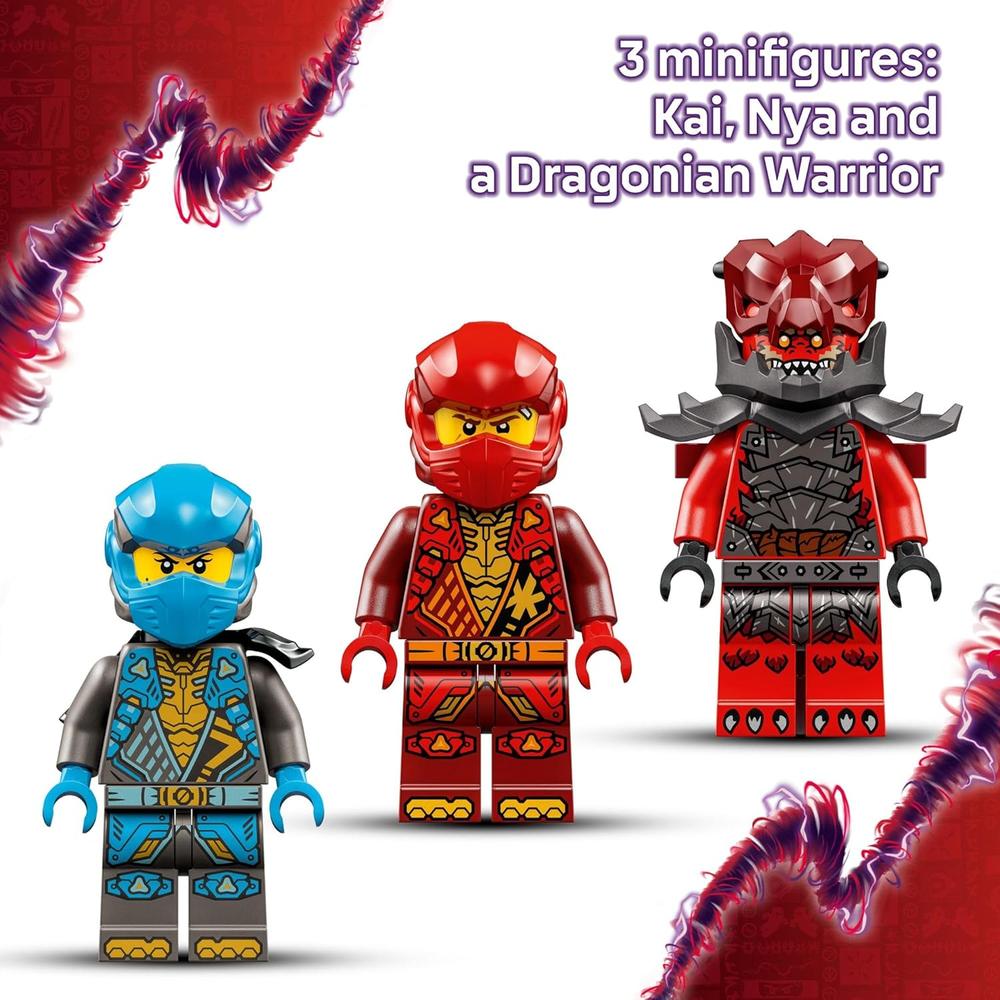 LEGO NINJAGO MECH STORM RIDER DE KAI, FIGURA DE ACCIÓN CON MINIFIGURAS - 4