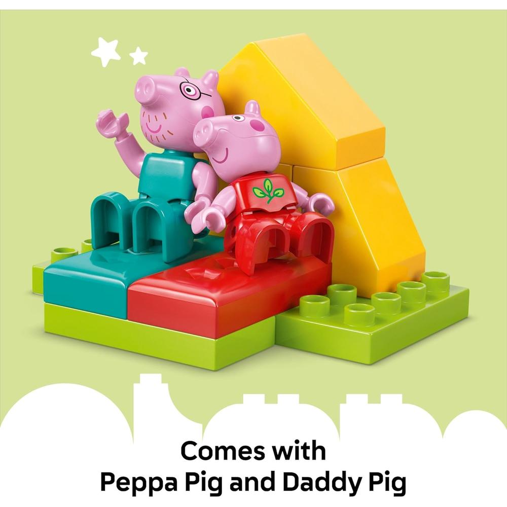 LEGO DUPLO PEPPA PIG VIAJE DE CAMPAMENTO, JUGUETE SENSORIAL EDUCATIVO - 6
