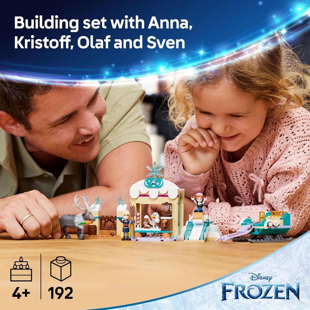 LEGO DISNEY FROZEN TRINEO DE ANNA CON 2 MINIMUÑECAS, SET EDUCATIVO - 2
