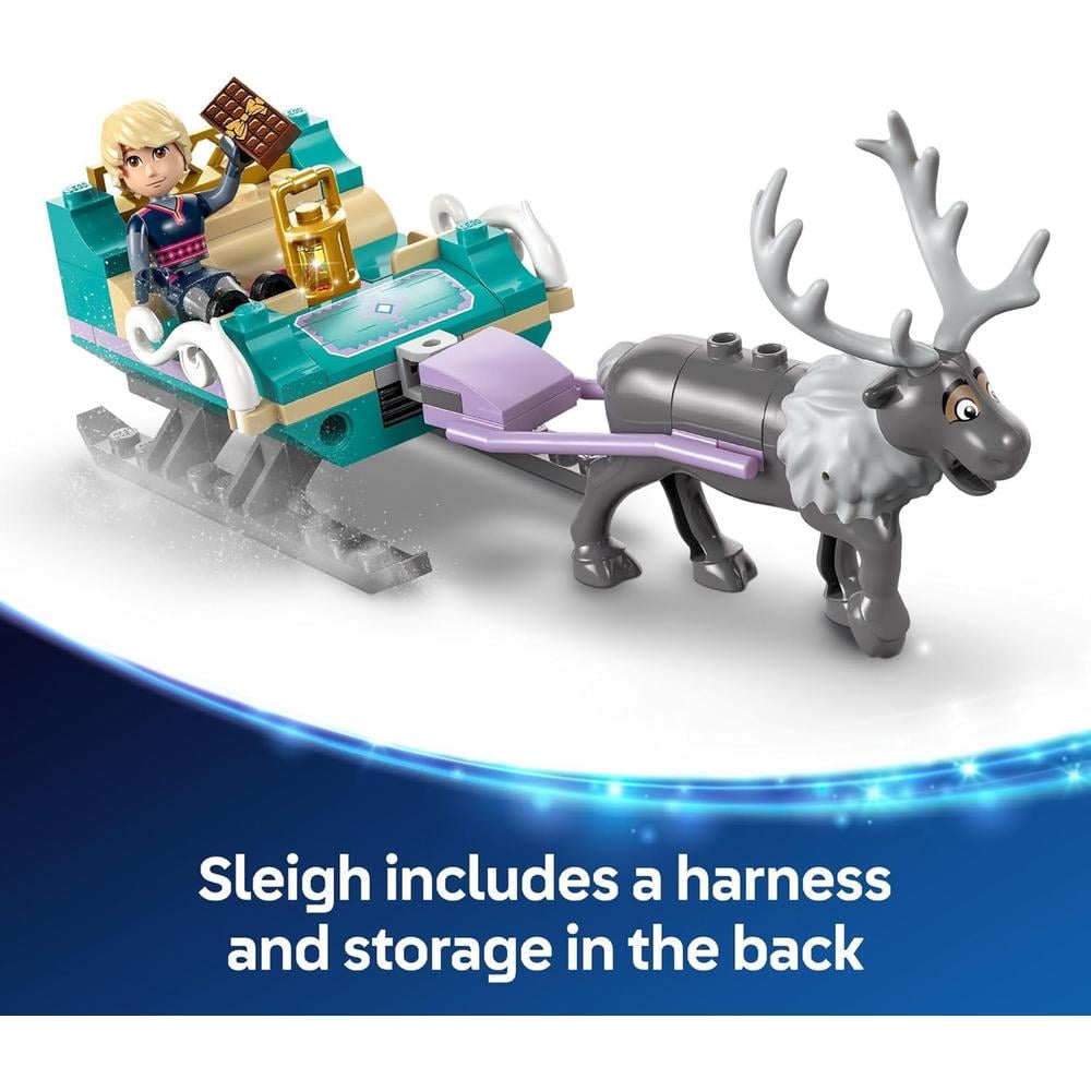 LEGO DISNEY FROZEN TRINEO DE ANNA CON 2 MINIMUÑECAS, SET EDUCATIVO - 5