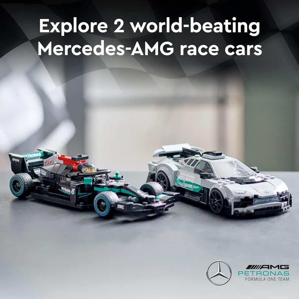 LEGO SPEED CHAMPIONS MERCEDES-AMG F1 W12 COCHE DE CARRERAS COLECCIONABLE - 2