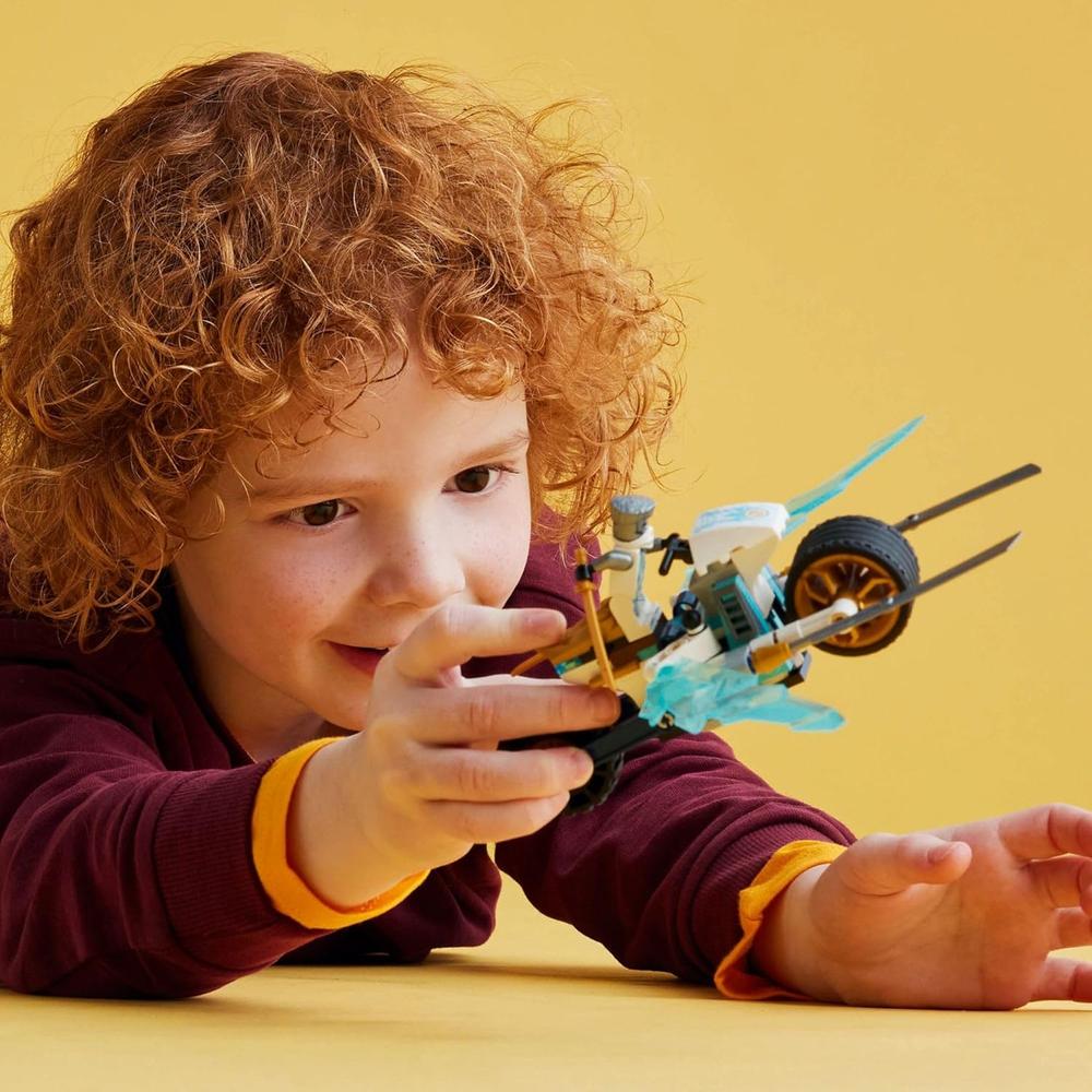 LEGO NINJAGO MOTOCICLETA DE HIELO DE ZANE, SET DE CONSTRUCCIÓN CON MINIFIGURA - 2