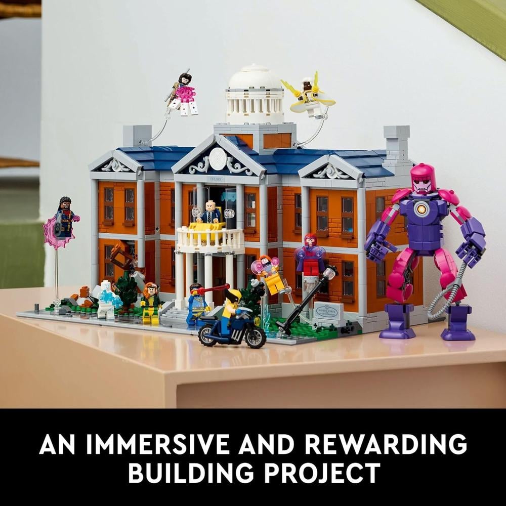LEGO MARVEL X-MEN LA MANSIÓN X, SET DE CONSTRUCCIÓN PARA ADULTOS COLECCIONABLES - 3
