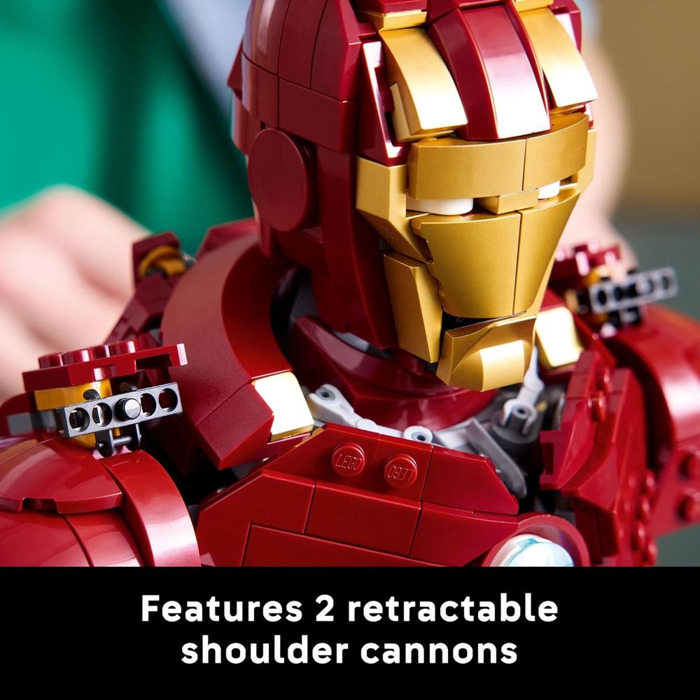 LEGO MARVEL IRON MAN MK4, KIT DE CONSTRUCCIÓN COLECCIONABLE CON MINIFIGURA - 4