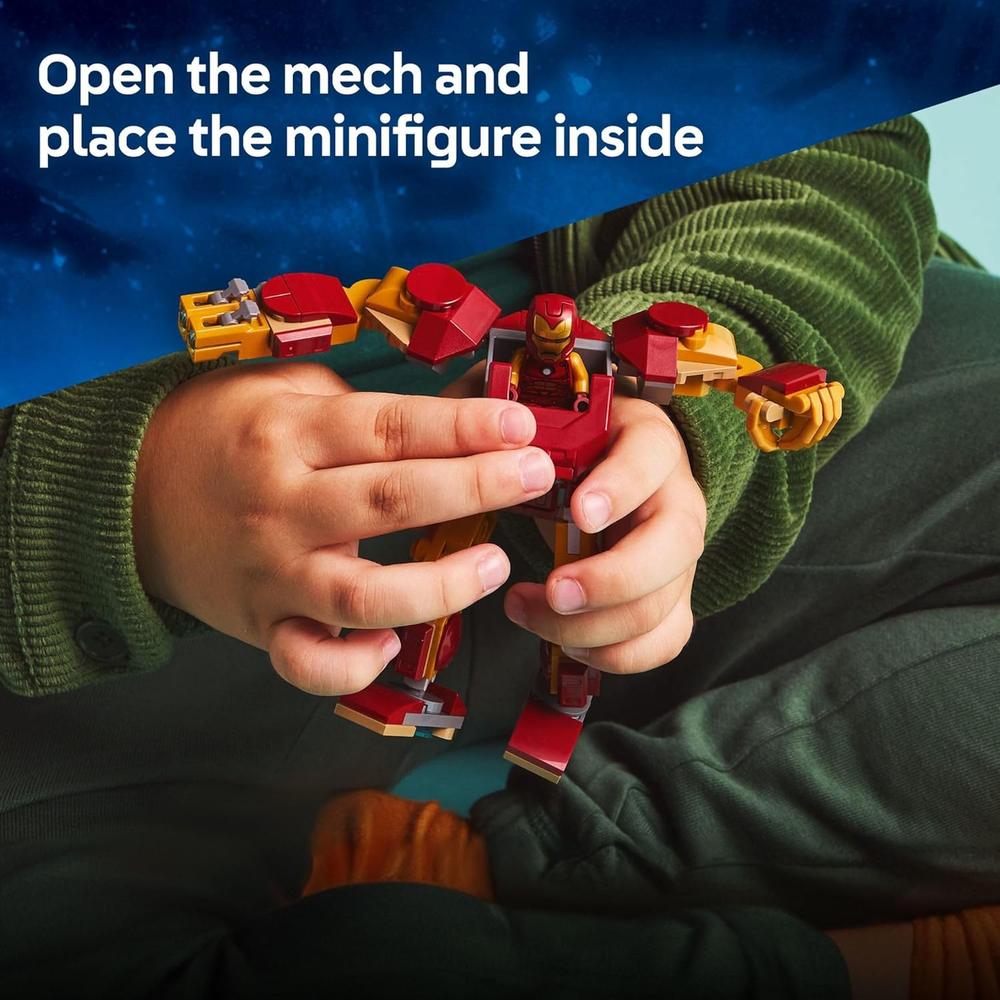 LEGO MARVEL IRON MAN MECH VS ULTRON, FIGURA DE ACCIÓN Y SET DE CONSTRUCCIÓN - 3