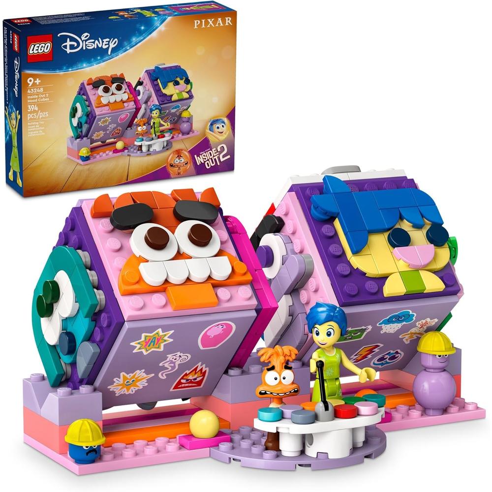 LEGO DISNEY INSIDE OUT 2 CUBOS DE EMOCIONES, KIT DE CONSTRUCCIÓN DIVERTIDO - 1