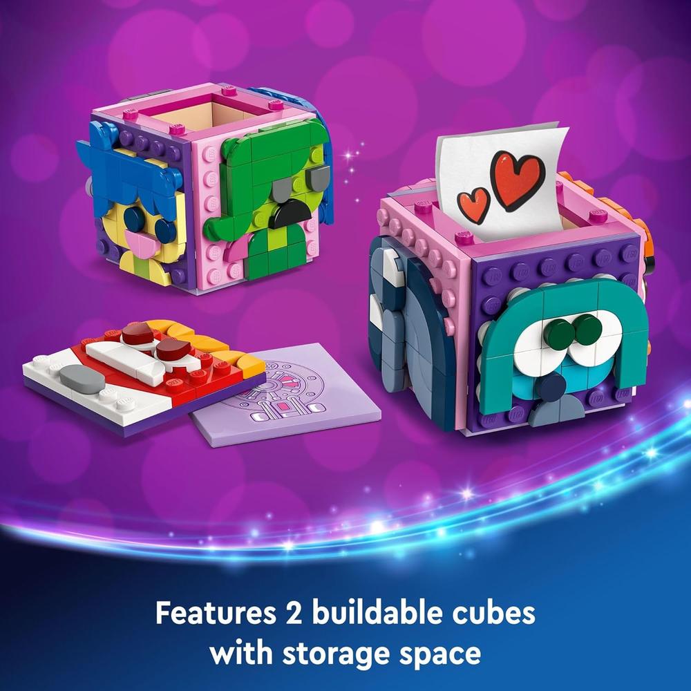 LEGO DISNEY INSIDE OUT 2 CUBOS DE EMOCIONES, KIT DE CONSTRUCCIÓN DIVERTIDO - 3