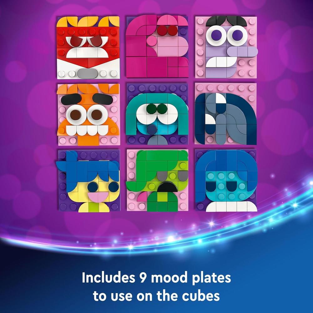 LEGO DISNEY INSIDE OUT 2 CUBOS DE EMOCIONES, KIT DE CONSTRUCCIÓN DIVERTIDO - 4