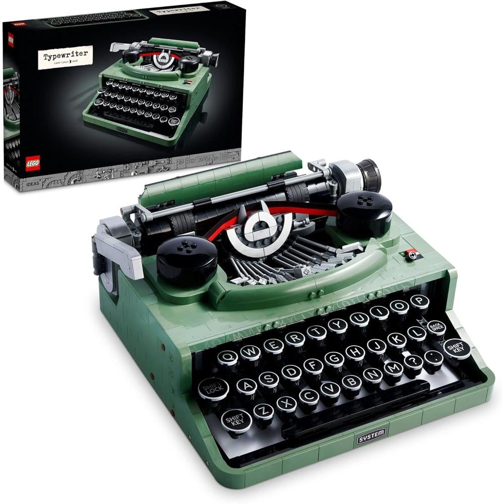 LEGO IDEAS MÁQUINA DE ESCRIBIR MODELO RETRO DECORATIVO PARA ADULTOS - 1