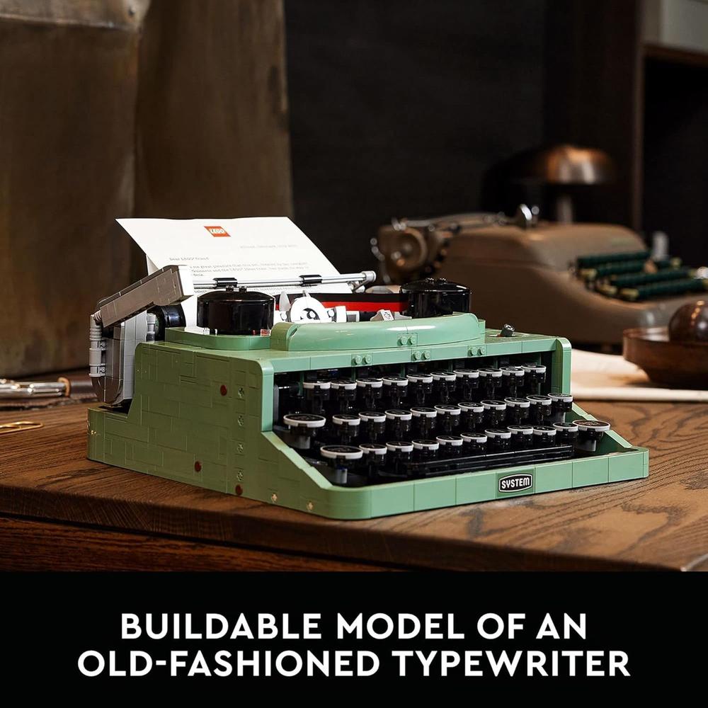 LEGO IDEAS MÁQUINA DE ESCRIBIR MODELO RETRO DECORATIVO PARA ADULTOS - 2
