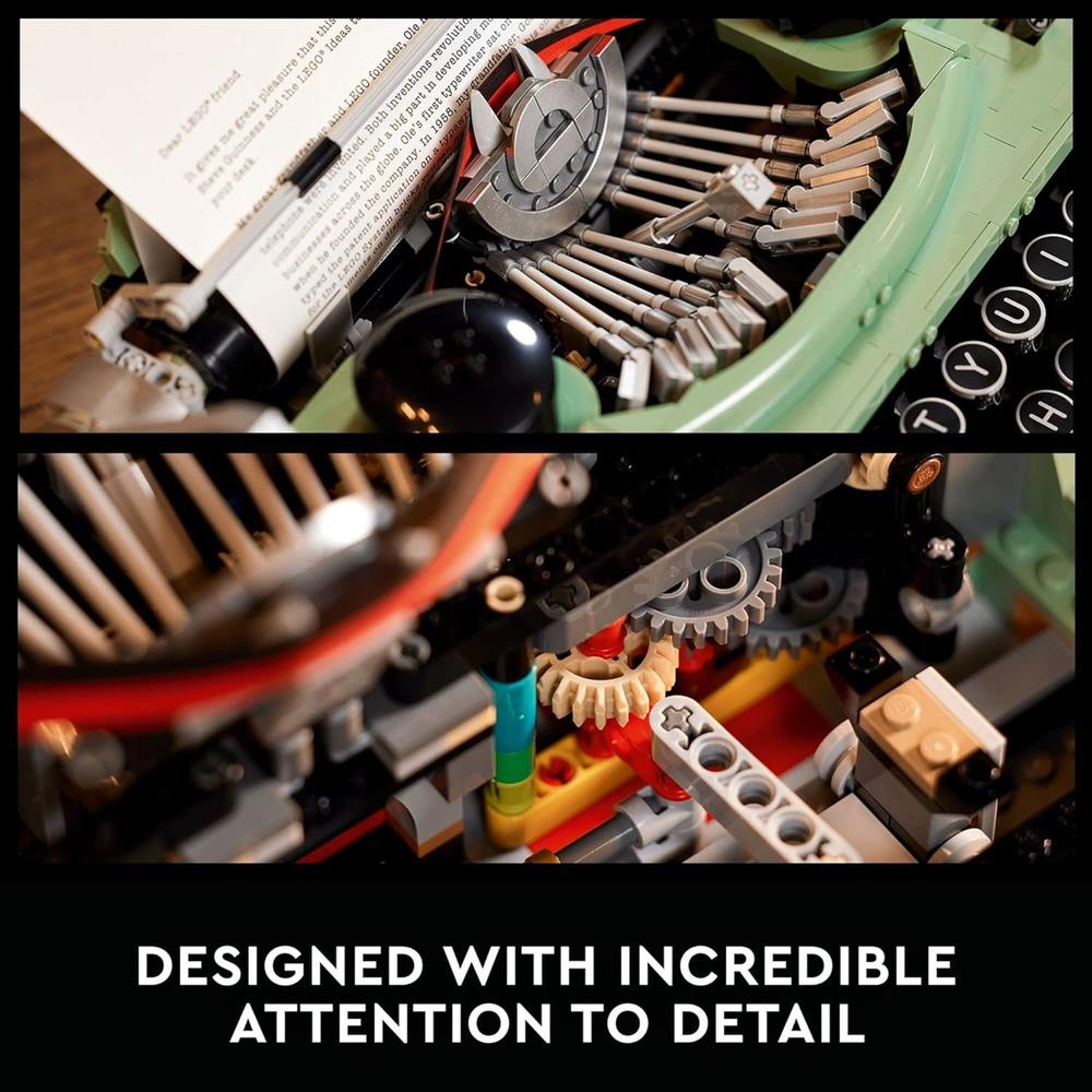 LEGO IDEAS MÁQUINA DE ESCRIBIR MODELO RETRO DECORATIVO PARA ADULTOS - 5