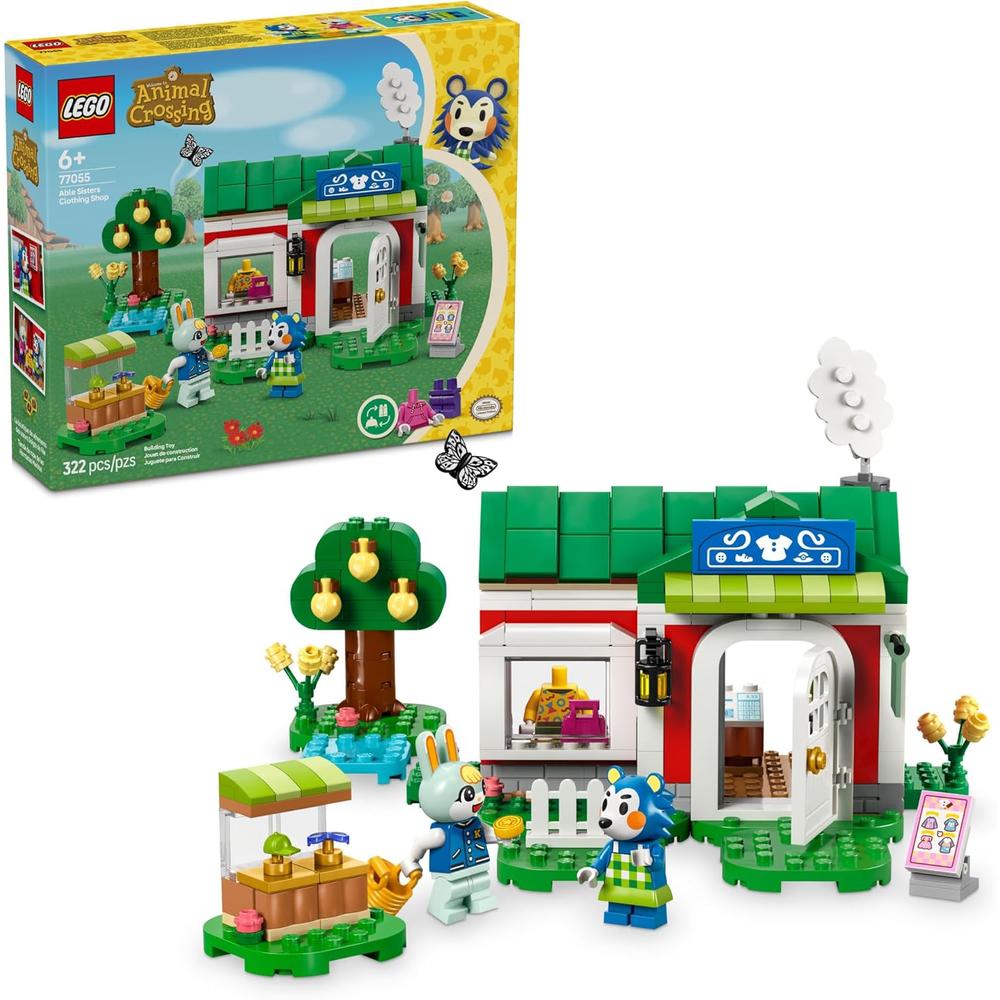 LEGO ANIMAL CROSSING TIENDA DE ROPA DE LAS HERMANAS ABLE, SET DE CONSTRUCCIÓN - 1
