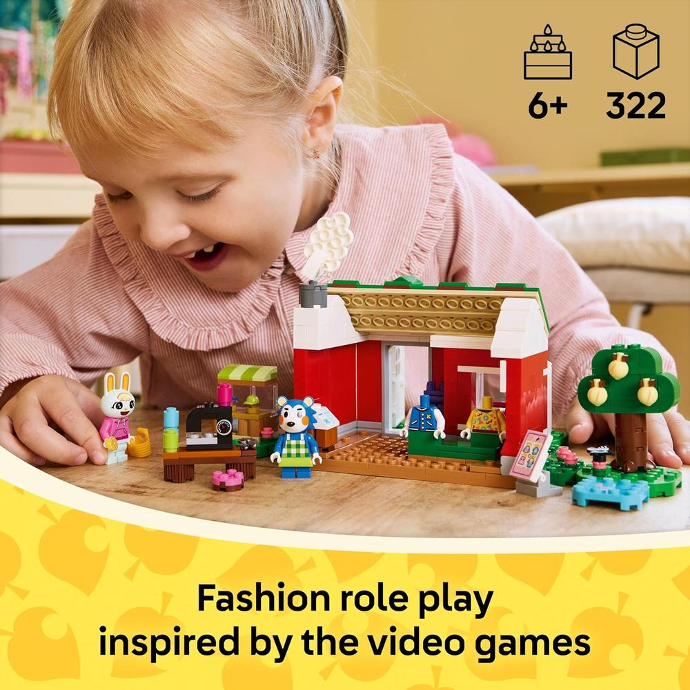 LEGO ANIMAL CROSSING TIENDA DE ROPA DE LAS HERMANAS ABLE, SET DE CONSTRUCCIÓN - 2