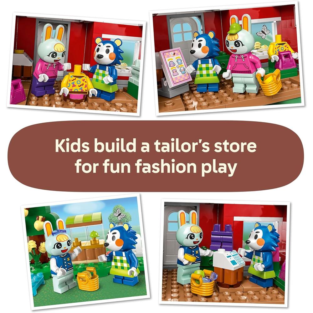 LEGO ANIMAL CROSSING TIENDA DE ROPA DE LAS HERMANAS ABLE, SET DE CONSTRUCCIÓN - 3