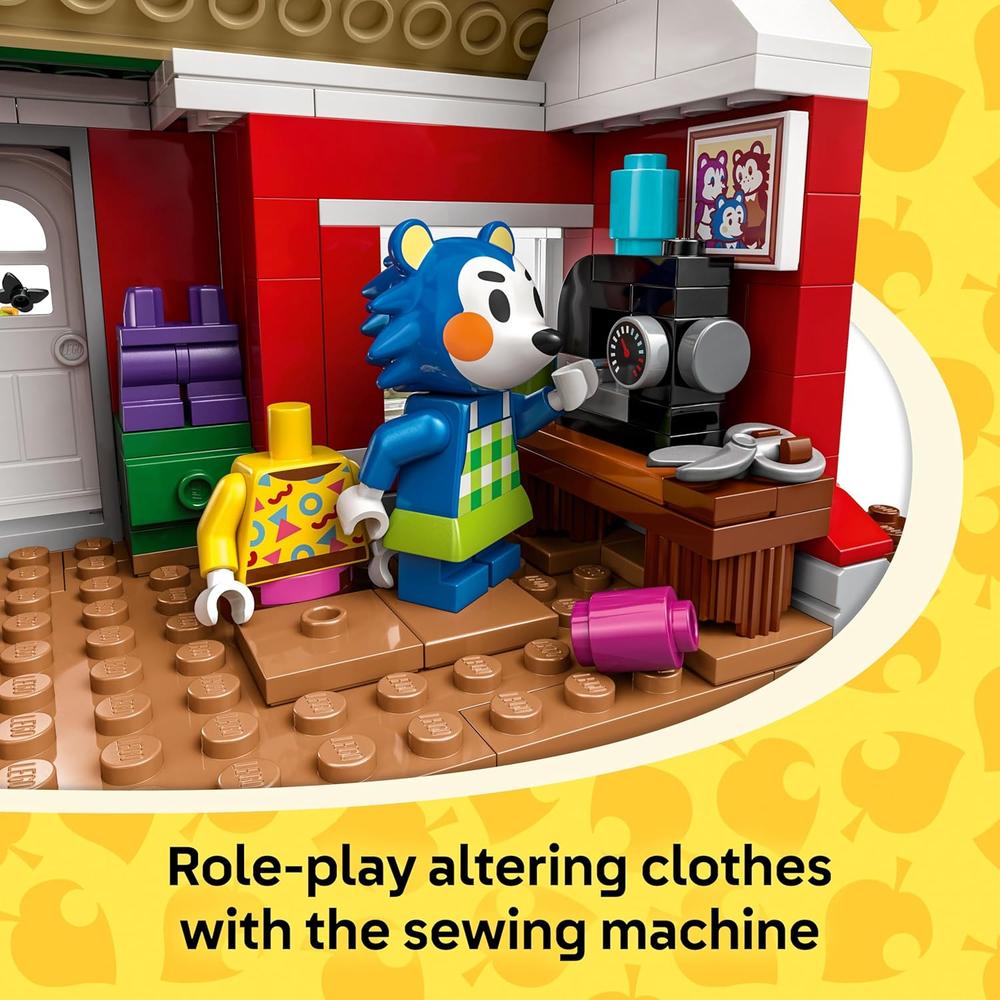 LEGO ANIMAL CROSSING TIENDA DE ROPA DE LAS HERMANAS ABLE, SET DE CONSTRUCCIÓN - 5