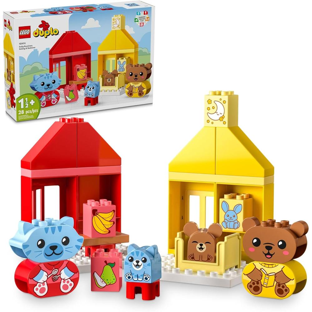 LEGO DUPLO MIS PRIMERAS RUTINAS DIARIAS, JUGUETE EDUCATIVO PREESCOLAR - 1