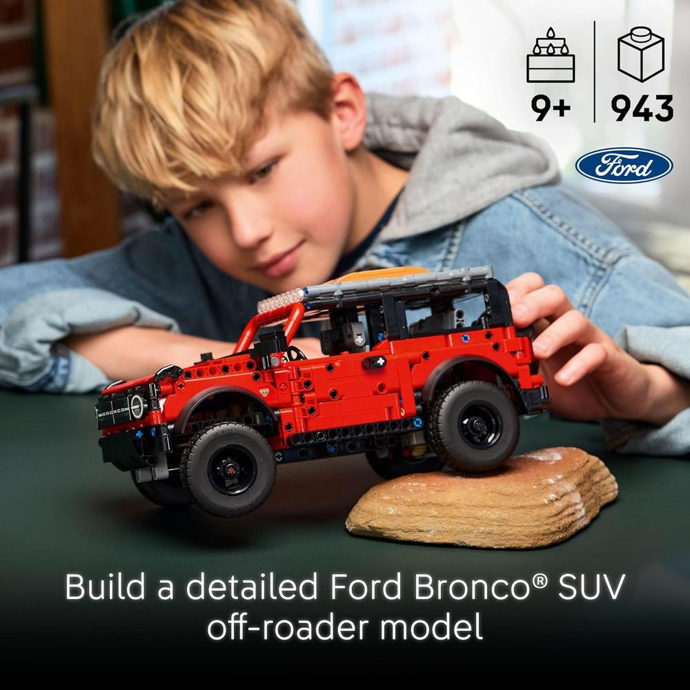 LEGO TECHNIC FORD BRONCO, COCHE DE JUGUETE Y SET DE CONSTRUCCIÓN - 2