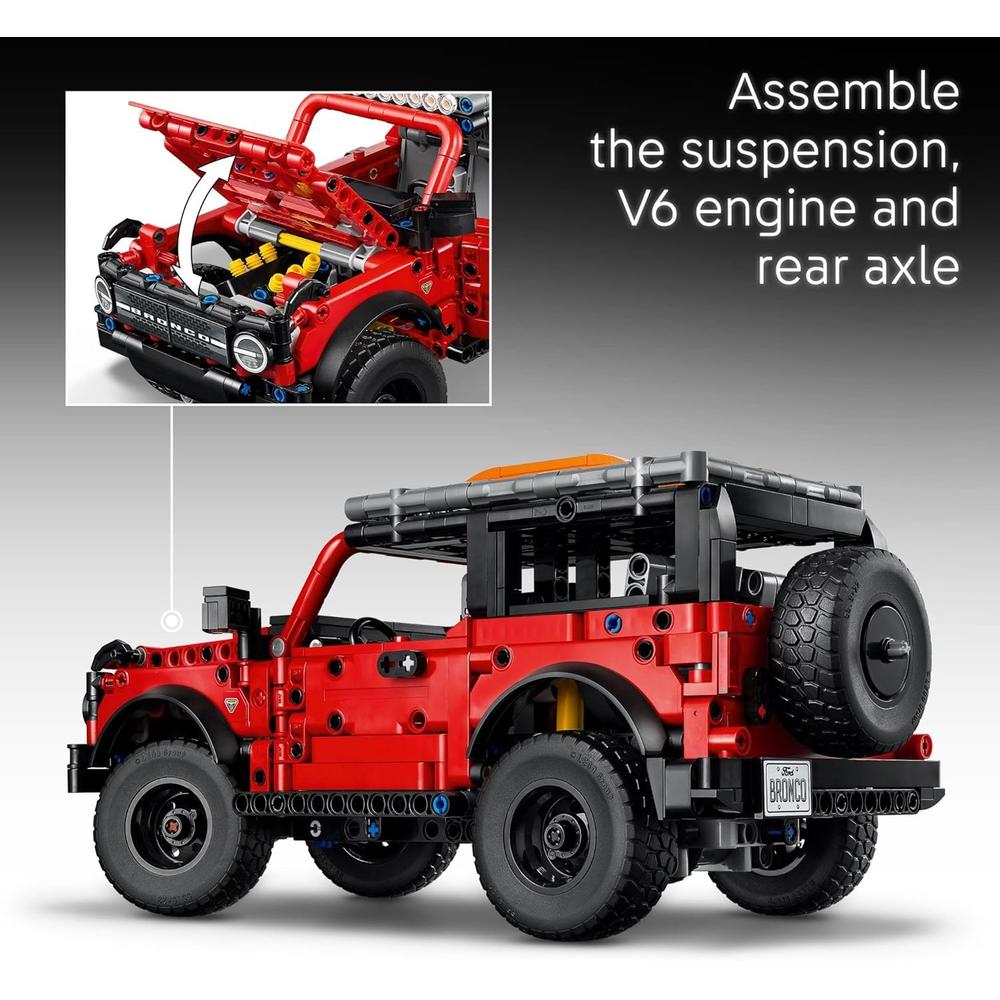 LEGO TECHNIC FORD BRONCO, COCHE DE JUGUETE Y SET DE CONSTRUCCIÓN - 3