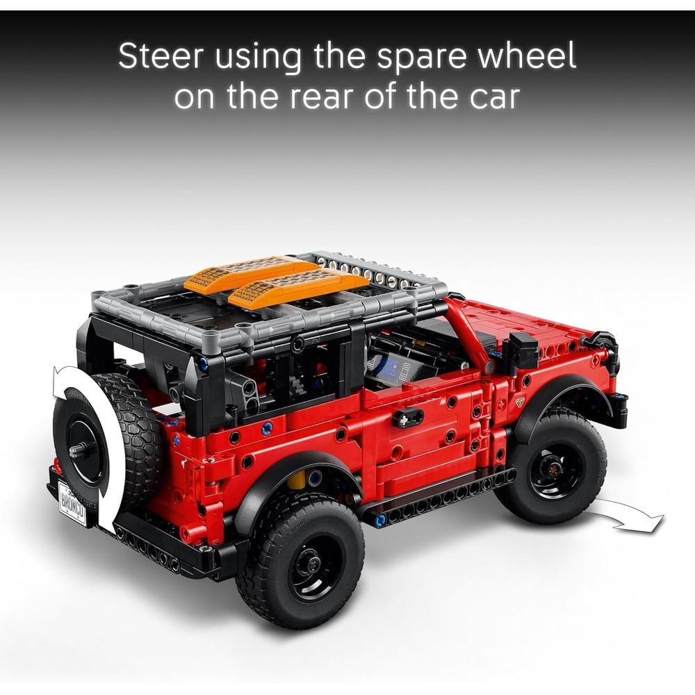 LEGO TECHNIC FORD BRONCO, COCHE DE JUGUETE Y SET DE CONSTRUCCIÓN - 5