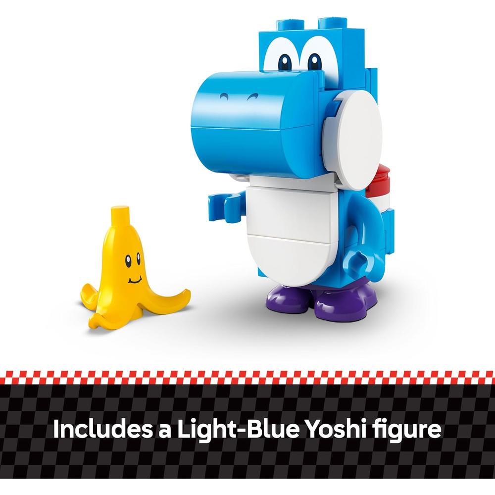 LEGO SUPER MARIO MOTO DE YOSHI DE MARIO KART, SET DE CONSTRUCCIÓN COLECCIONABLE - 5