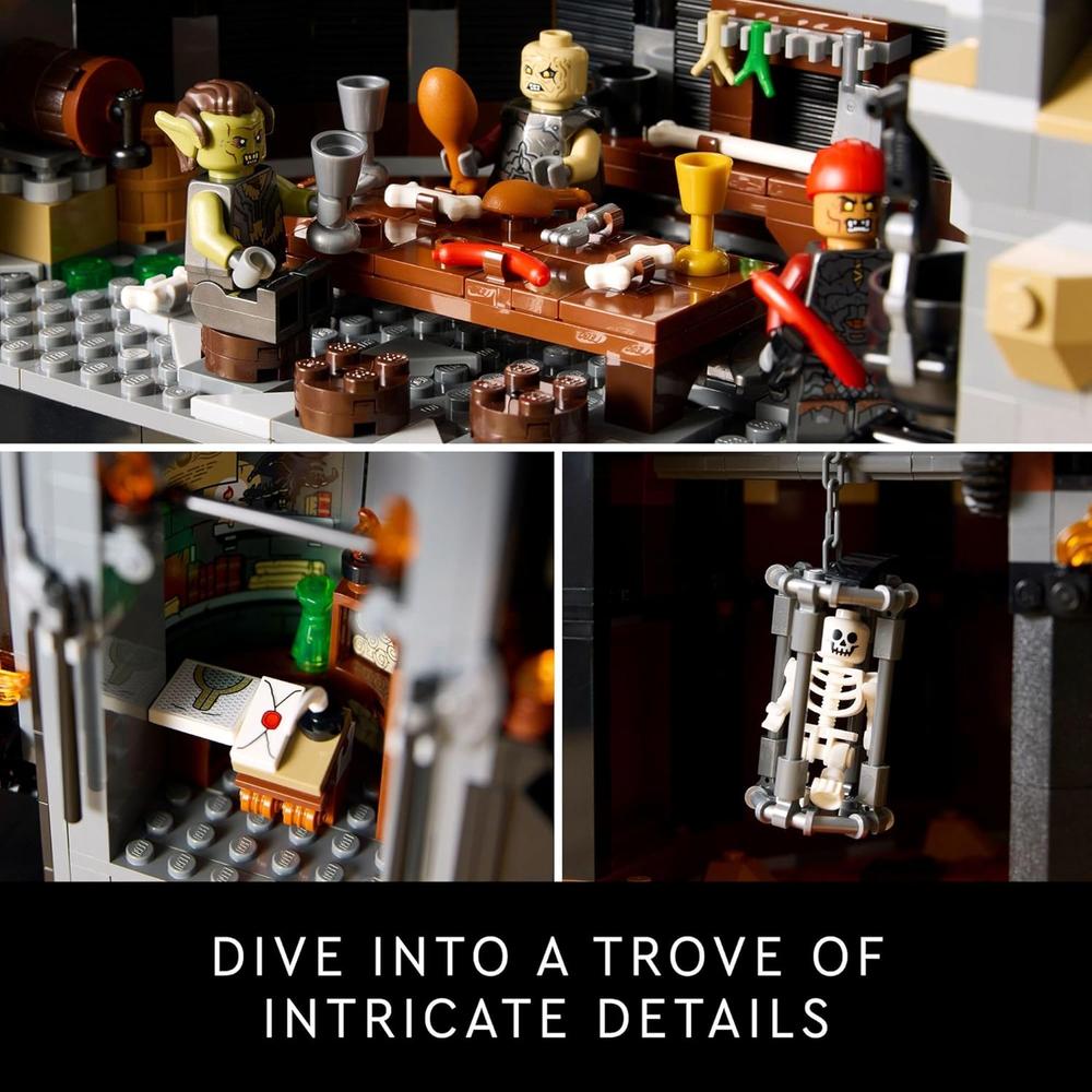 LEGO ICONS EL SEÑOR DE LOS ANILLOS BARAD-DÛR, SET COLECCIONABLE PARA ADULTOS - 3