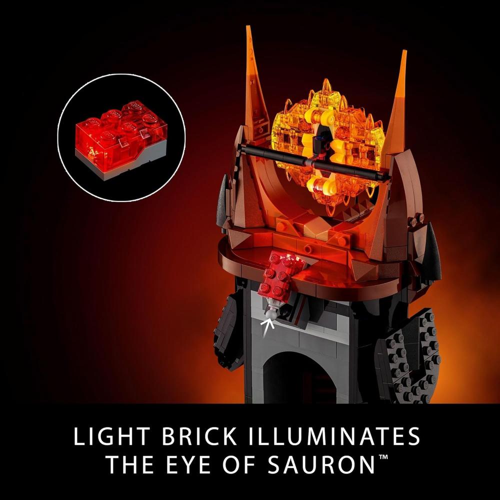 LEGO ICONS EL SEÑOR DE LOS ANILLOS BARAD-DÛR, SET COLECCIONABLE PARA ADULTOS - 4